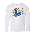 thumbnail image 1 of Inktastic Cute Christmas Unicorn with Cookies Long Sleeve Youth T-Shirt, 1 of 5