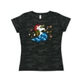thumbnail image 1 of Inktastic Cute Christmas Unicorn with Cookies Women's T-Shirt, 1 of 5