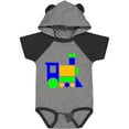 thumbnail image 1 of Inktastic Cute Colorful Train Boys or Girls Baby Bodysuit, 1 of 5
