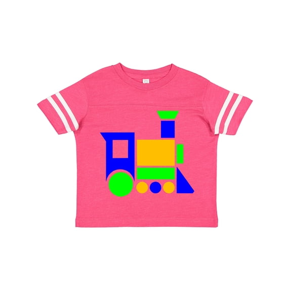 Inktastic Cute Colorful Train Boys or Girls Toddler T-Shirt