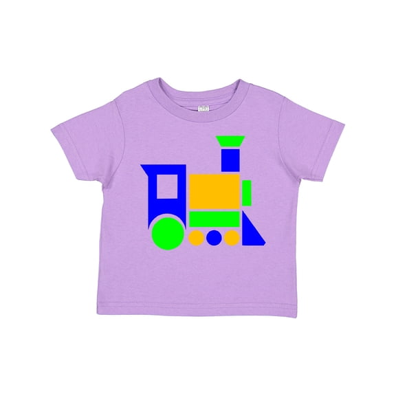 Inktastic Cute Colorful Train Boys or Girls Toddler T-Shirt