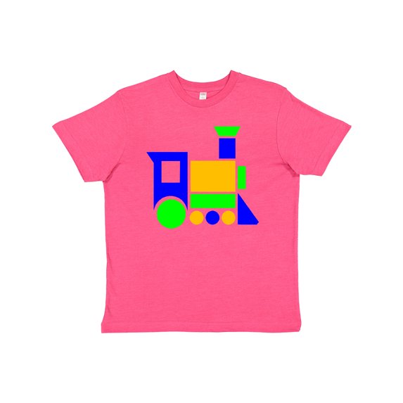 Inktastic Cute Colorful Train Youth T-Shirt