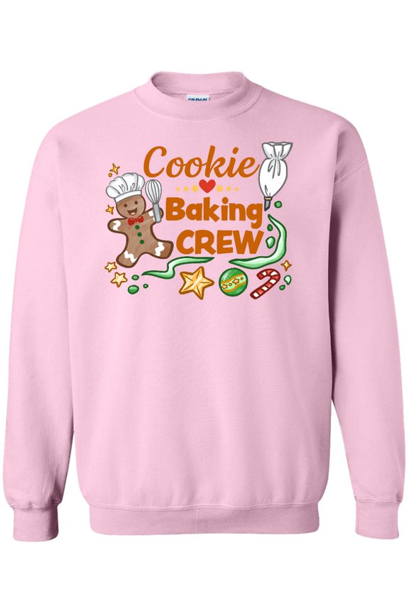 Cute Cookie Baking Crew Adult Sweatshirt