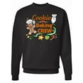 thumbnail image 1 of Inktastic Cute Cookie Baking Crew Adult Sweatshirt, 1 of 4