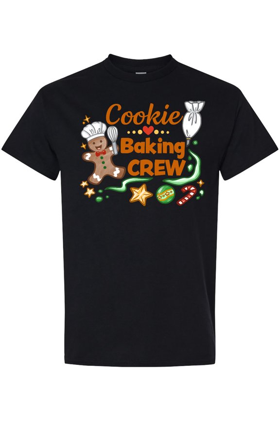 Inktastic Cute Cookie Baking Crew T-Shirt