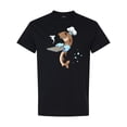 thumbnail image 1 of Inktastic Cute Cookie Cutter Baker Shark with Cookies T-Shirt, 1 of 5