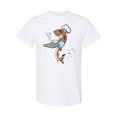 thumbnail image 1 of Inktastic Cute Cookie Cutter Baker Shark with Cookies T-Shirt, 1 of 5