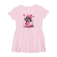 thumbnail image 1 of Inktastic Cute Dachshund with Heart Glasses and Pink Girls Baby Dress, 1 of 5