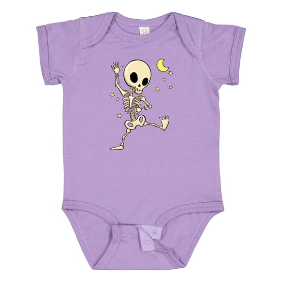 Inktastic Cute Dancing Skeleton Boys or Girls Baby Bodysuit