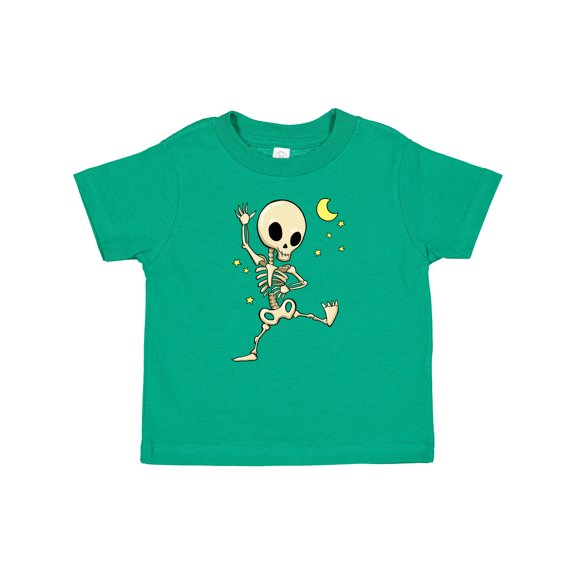 Inktastic Cute Dancing Skeleton Boys or Girls Baby T-Shirt