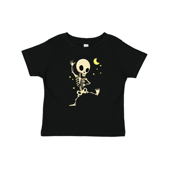 Inktastic Cute Dancing Skeleton Boys or Girls Baby T-Shirt