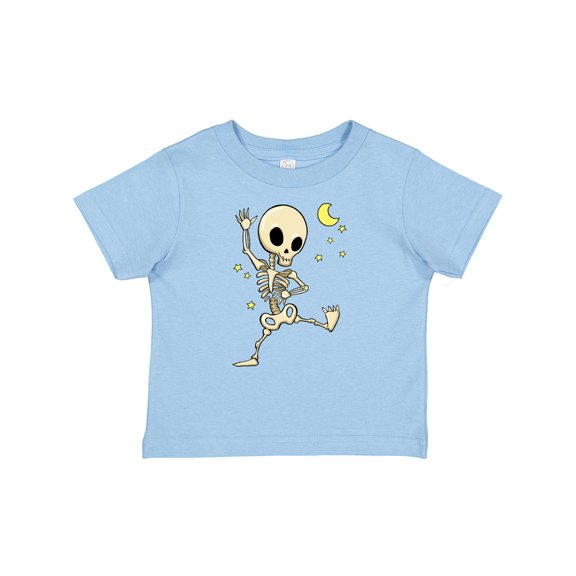 Inktastic Cute Dancing Skeleton Boys or Girls Baby T-Shirt