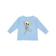 thumbnail image 1 of Inktastic Cute Dancing Skeleton Boys or Girls Long Sleeve Toddler T-Shirt, 1 of 5