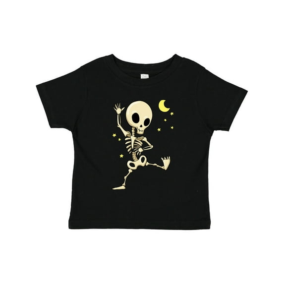 Inktastic Cute Dancing Skeleton Boys or Girls Toddler T-Shirt