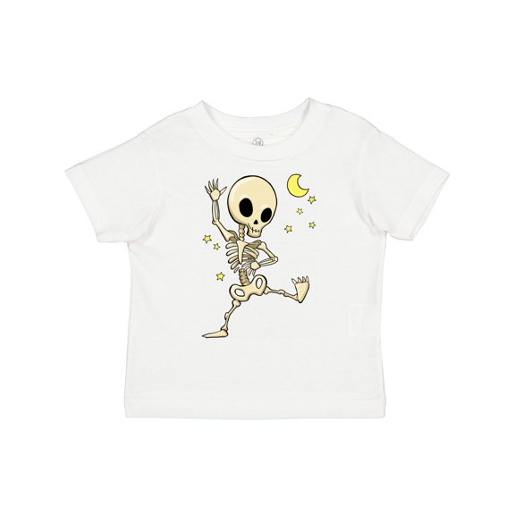 Inktastic Cute Dancing Skeleton Boys or Girls Toddler T-Shirt