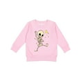 thumbnail image 1 of Inktastic Cute Dancing Skeleton Toddler Sweatshirt, 1 of 4