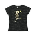 thumbnail image 1 of Inktastic Cute Dancing Skeleton Women's T-Shirt, 1 of 5