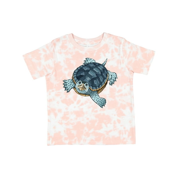 Inktastic Cute Diamondback Terrapin Turtle Boys or Girls Toddler T-Shirt