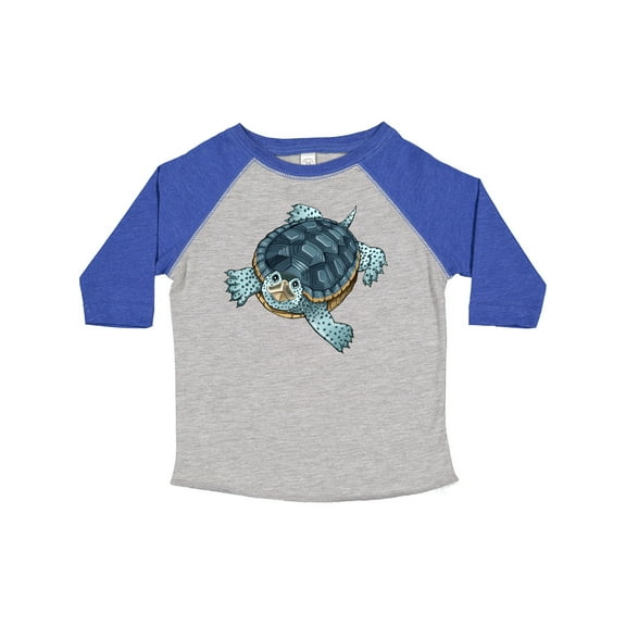 Inktastic Cute Diamondback Terrapin Turtle Boys or Girls Toddler T-Shirt
