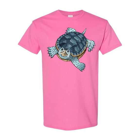 Inktastic Cute Diamondback Terrapin Turtle T-Shirt