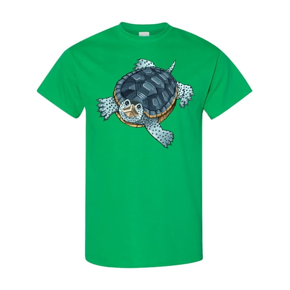 Inktastic Cute Diamondback Terrapin Turtle T-Shirt