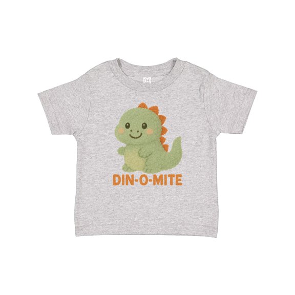 Inktastic Cute Dino-mite Dinosaur Boys or Girls Baby T-Shirt