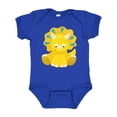 thumbnail image 1 of Inktastic Cute Dinosaur, Baby Dinosaur, Dino, Triceratops Boys or Girls Baby Bodysuit, 1 of 4