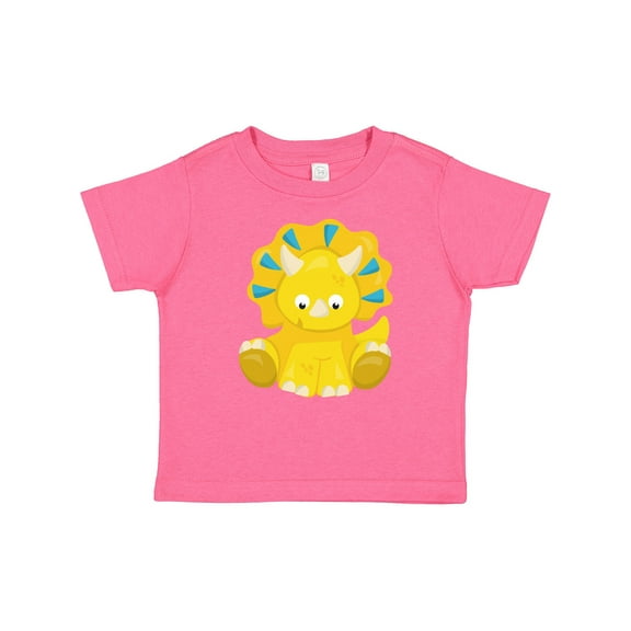 Inktastic Cute Dinosaur, Baby Dinosaur, Dino, Triceratops Boys or Girls Baby T-Shirt