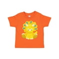 thumbnail image 1 of Inktastic Cute Dinosaur, Baby Dinosaur, Dino, Triceratops Boys or Girls Toddler T-Shirt, 1 of 5