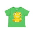thumbnail image 1 of Inktastic Cute Dinosaur, Baby Dinosaur, Dino, Triceratops Boys or Girls Toddler T-Shirt, 1 of 5