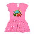thumbnail image 1 of Inktastic Cute Dinosaurs Gift Baby Girl Dress, 1 of 4