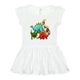 thumbnail image 1 of Inktastic Cute Dinosaurs Girls Toddler Dress, 1 of 5
