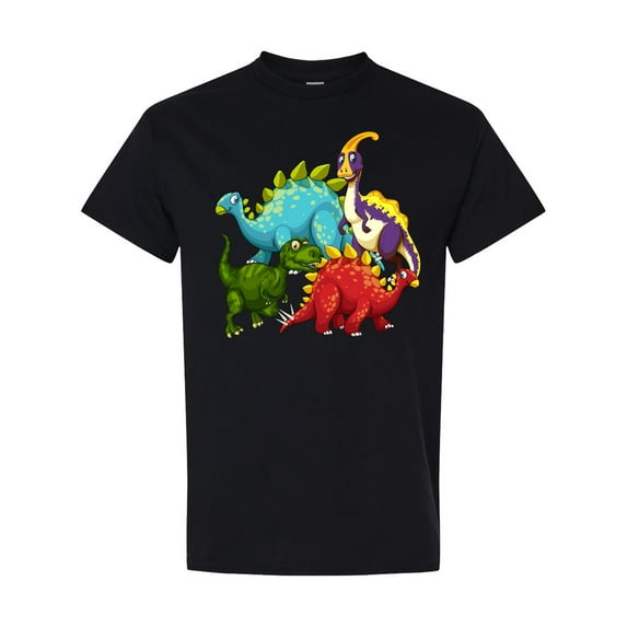 Inktastic Cute Dinosaurs T-Shirt