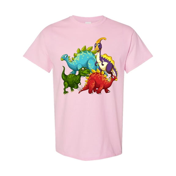 Inktastic Cute Dinosaurs T-Shirt