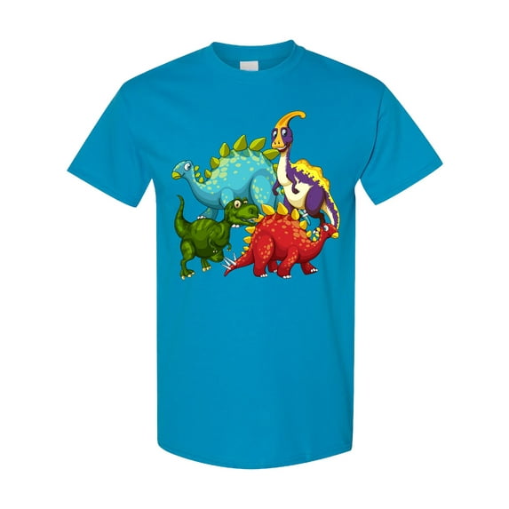 Inktastic Cute Dinosaurs T-Shirt