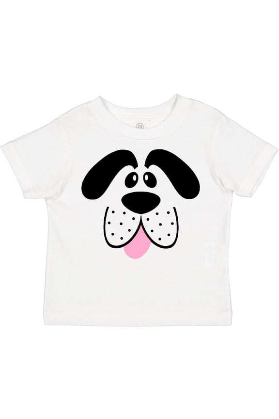 Cute Dog Face Boys or Girls Toddler T-Shirt