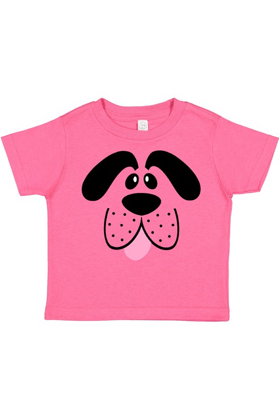 Cute Dog Face Boys or Girls Toddler T-Shirt