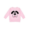 thumbnail image 1 of Inktastic Cute Dog Face Toddler Sweatshirt, 1 of 4