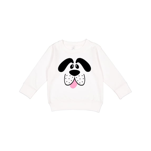 Inktastic Cute Dog Face Toddler Sweatshirt