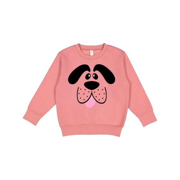 Inktastic Cute Dog Face Toddler Sweatshirt