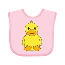 Inktastic Cute Duck Boys or Girls Baby Bib