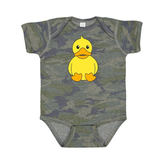 Inktastic Cute Duck Boys or Girls Baby Bodysuit
