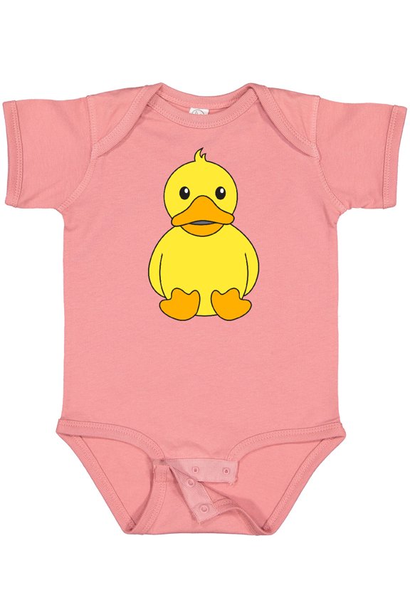 Cute Duck Boys or Girls Baby Bodysuit