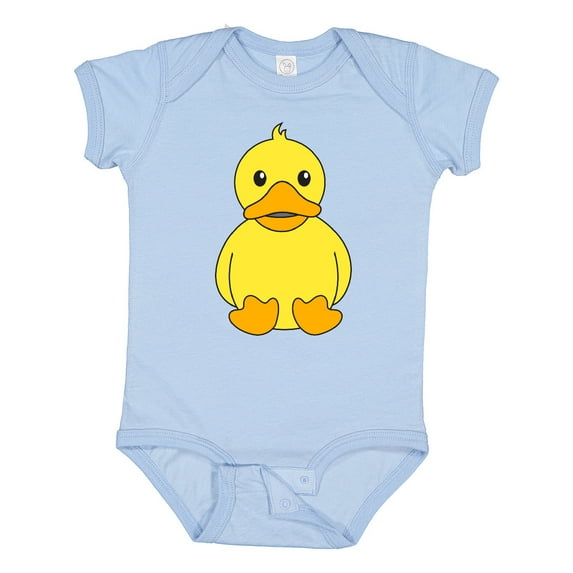 Inktastic Cute Duck Boys or Girls Baby Bodysuit
