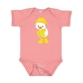 thumbnail image 1 of Inktastic Cute Duck In Yellow Raincoat And Boots, Baby Duck Boys or Girls Baby Bodysuit, 1 of 5