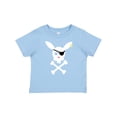 thumbnail image 1 of Inktastic Cute Easter Pirate Bunny with Eyepatch and Earring Boys or Girls Baby T-Shirt, 1 of 5