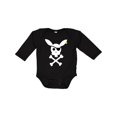 thumbnail image 1 of Inktastic Cute Easter Pirate Bunny with Eyepatch and Earring Boys or Girls Long Sleeve Baby Bodysuit, 1 of 5