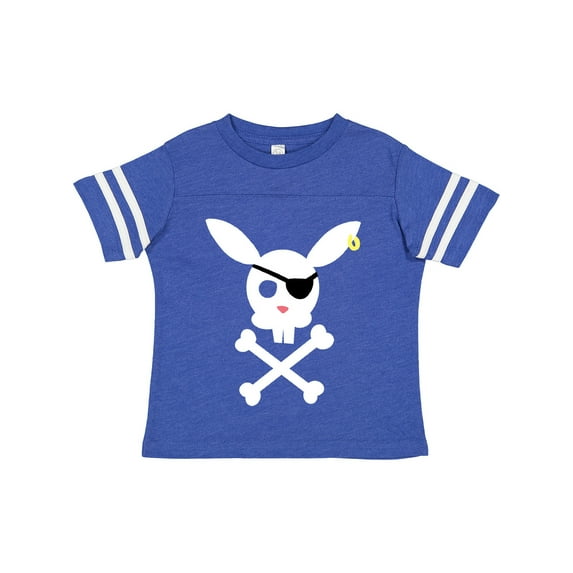 Inktastic Cute Easter Pirate Bunny with Eyepatch and Earring Boys or Girls Toddler T-Shirt