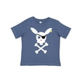 thumbnail image 1 of Inktastic Cute Easter Pirate Bunny with Eyepatch and Earring Boys or Girls Toddler T-Shirt, 1 of 5