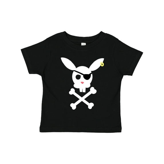 Inktastic Cute Easter Pirate Bunny with Eyepatch and Earring Boys or Girls Toddler T-Shirt